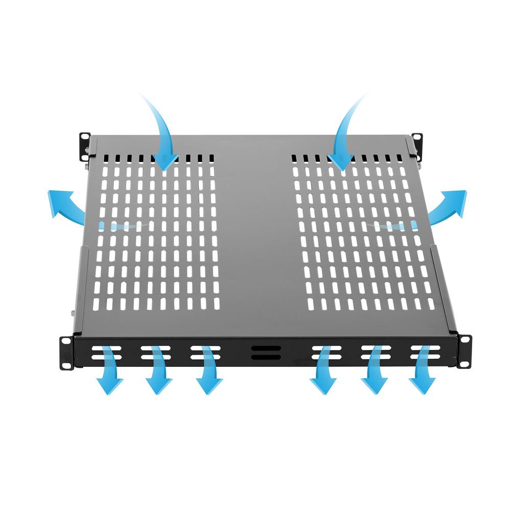 ESTANTE VENTILADO RACK STARTECH 1U 19" MAX 150KG