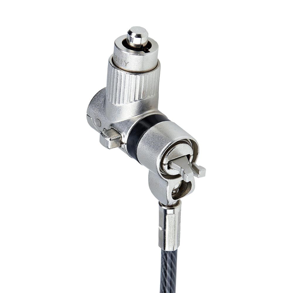 CABLE SEGURIDAD STARTECH 3 EN 1 PARA PORTATIL 1.8M