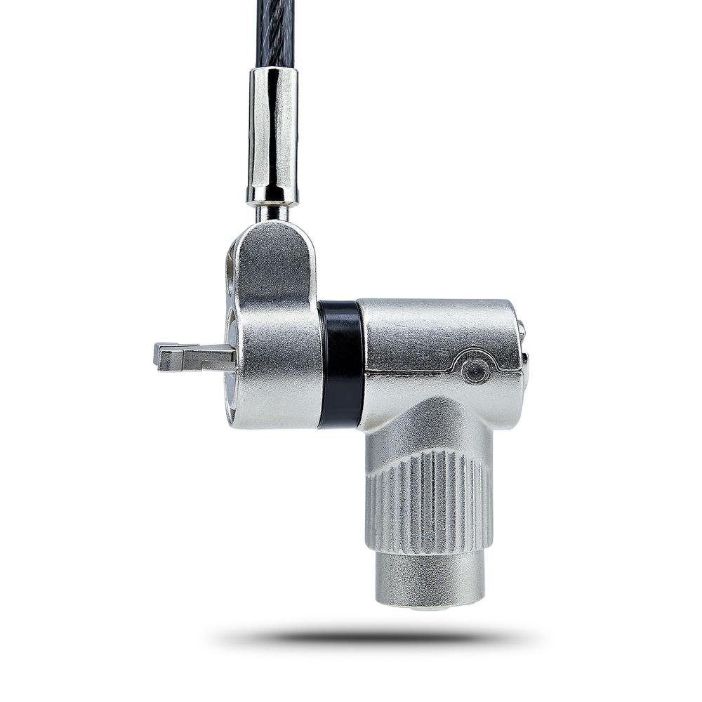 CABLE SEGURIDAD STARTECH 3 EN 1 PARA PORTATIL 1.8M