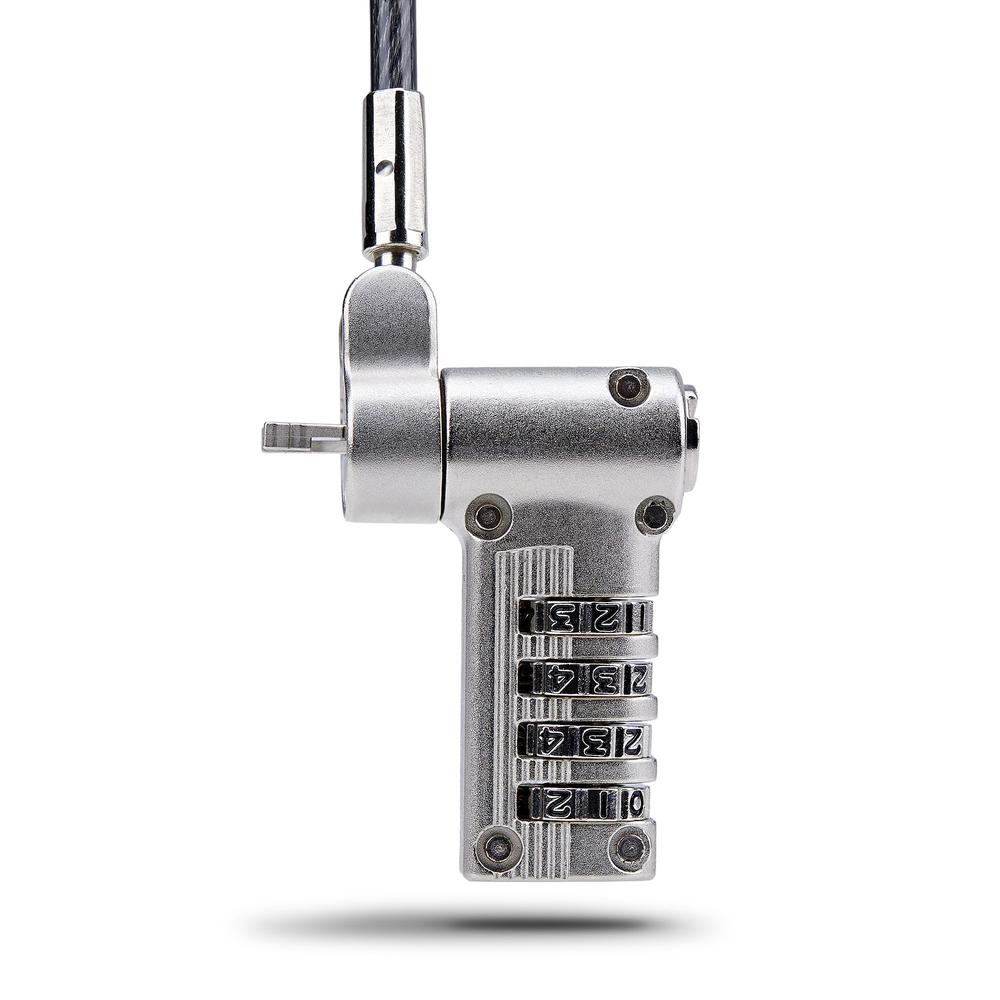 CABLE SEGURIDAD STARTECH COMBINACION PARA PORTATIL 2M