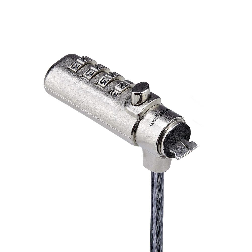 CABLE SEGURIDAD STARTECH COMBINACION PARA PORTATIL 1.5M