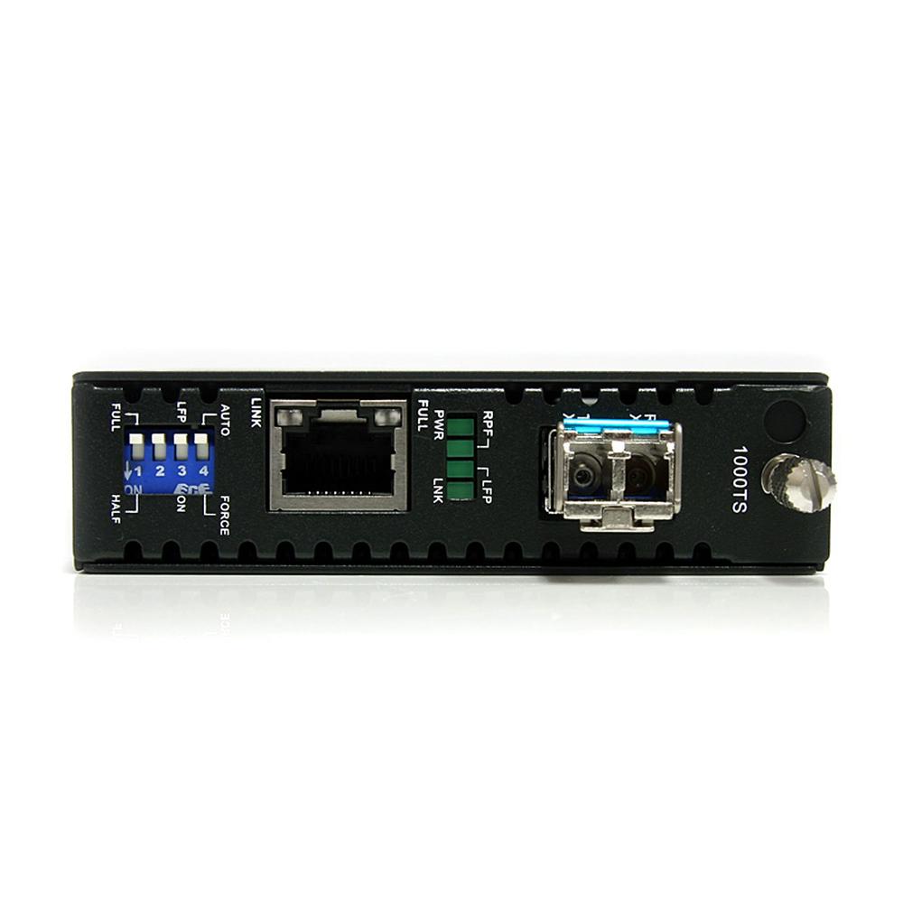 CONVERSOR DE MEDIOS GIGABIT A FIBRA STARTECH LC MULTIMODO PARA REDES 550M
