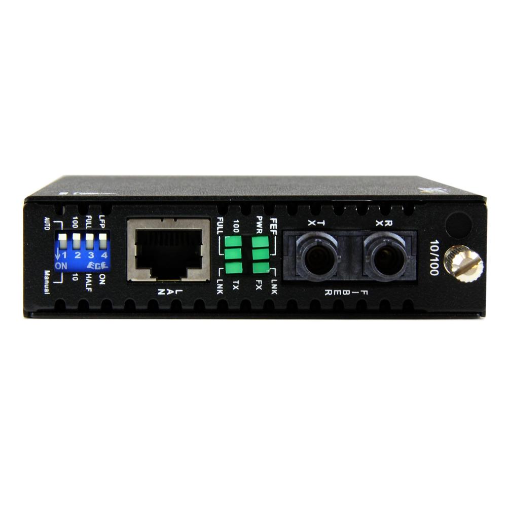 CONVERSOR DE MEDIOS ETHERNET A FIBRA STARTECH ST MULTIMODO PARA REDES 2KM