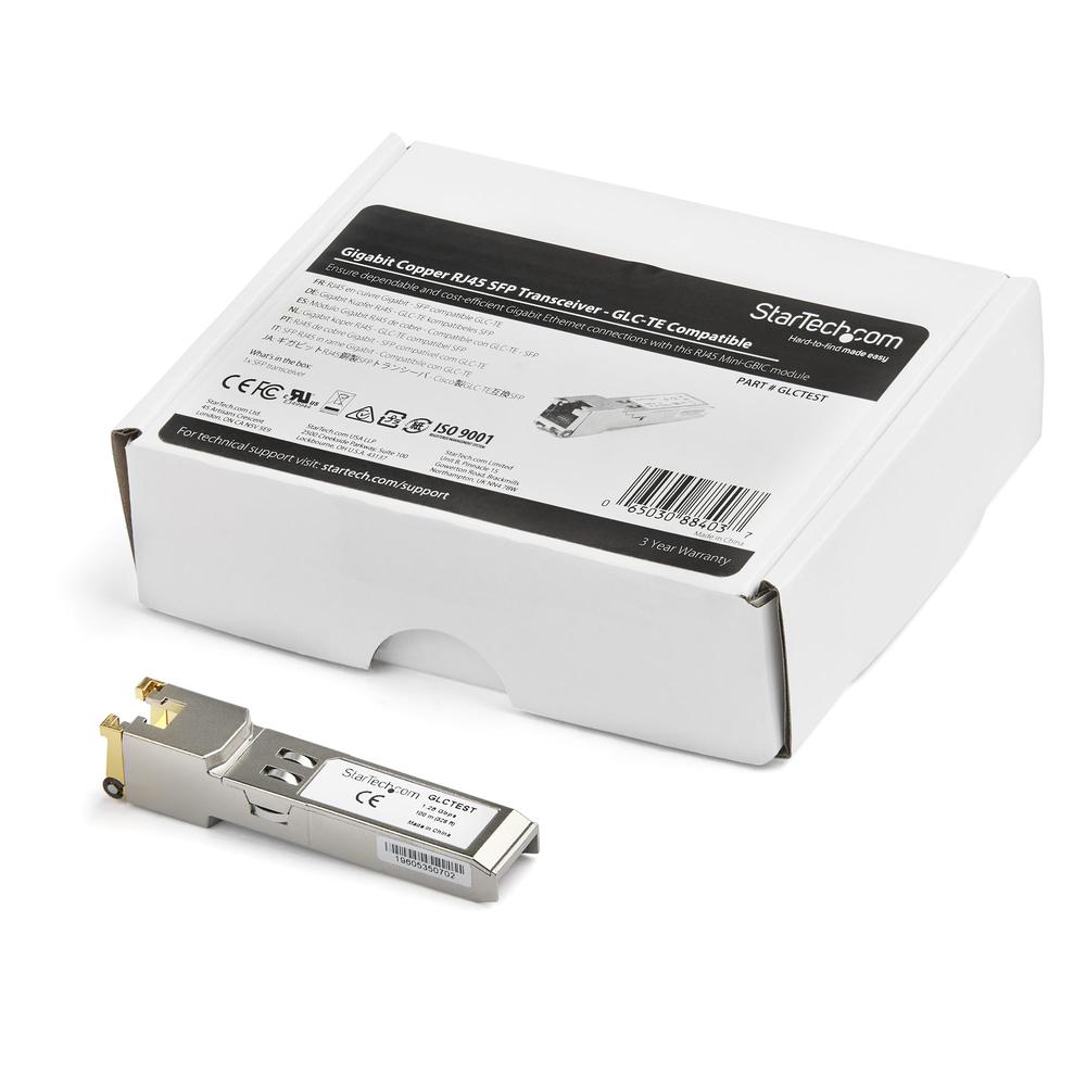 MODULO TRANSCEPTOR SFP STARTECH GLCTEST