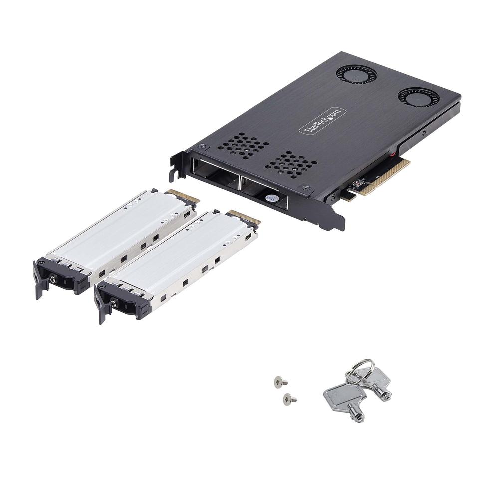 TARJETA RACK MOVIL STARTECH 2 BAHIAS SSD