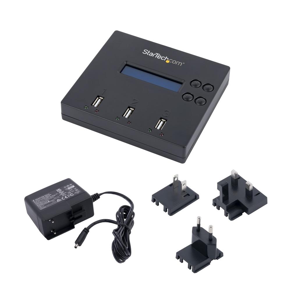 DUPLICADOR CLONADOR DE MEMORIA USB STARTECH 3X USB 2.0