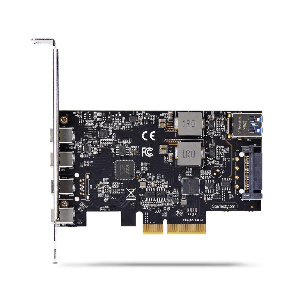 TARJETA STARTECH 4X USB TIPO C PCI EXPRESS 3.0