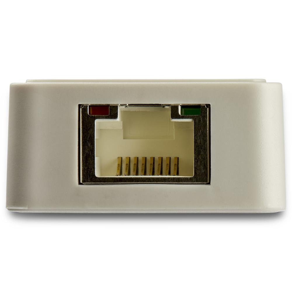 ADAPTADOR USB TIPO C A RJ45 + USB TIPO A STARTECH MACHO-HEMBRA/ BLANCO