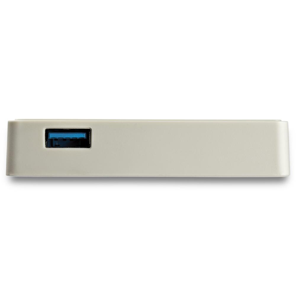 ADAPTADOR USB TIPO C A RJ45 + USB TIPO A STARTECH MACHO-HEMBRA/ BLANCO