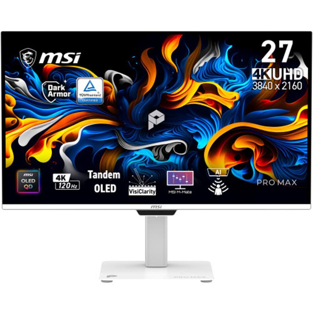 MONITOR GAMING MSI PRO MAX 271UPXW12G 26.5" 4K UHD 120HZ