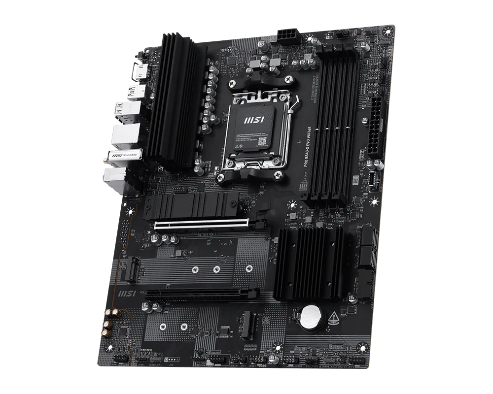 PLACA BASE MSI PRO B840-S EVO WIFI6E AM5 ATX/ 4X DDR5