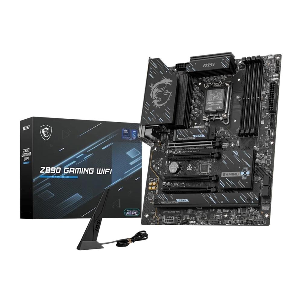 PLACA BASE MSI  Z890 GAMING WIFI LGA1851 ATX/ 4X DDR5