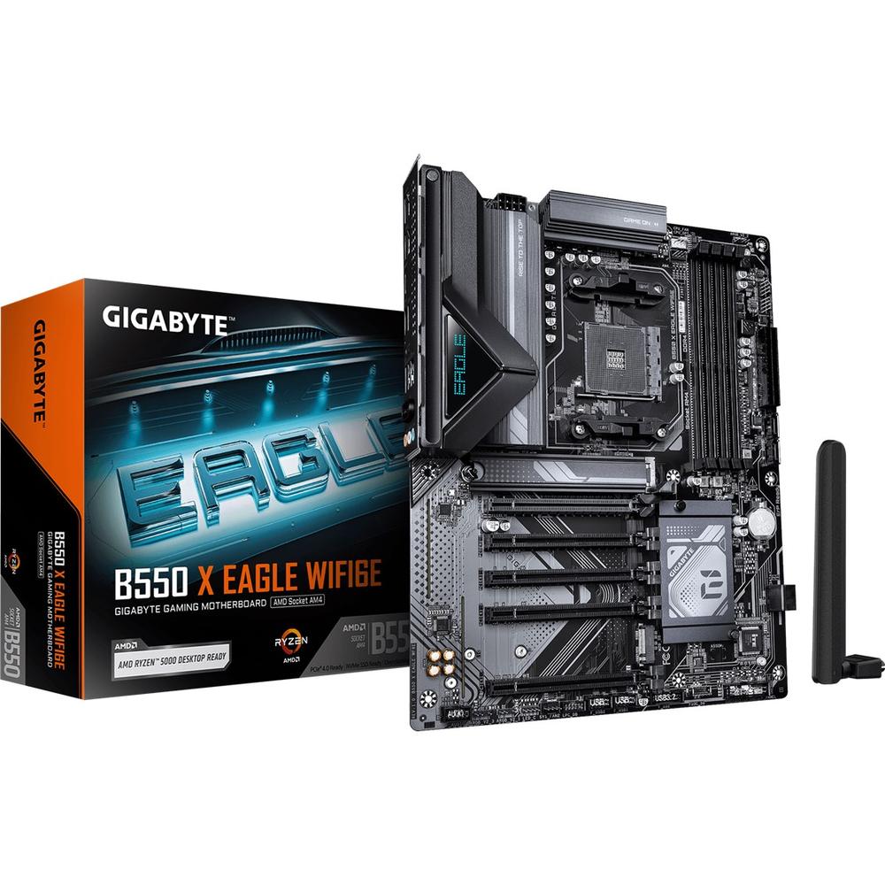 PLACA BASE GIGABYTE B550 X EAGLE WIFI6E AM4 ATX/ 4X DDR4