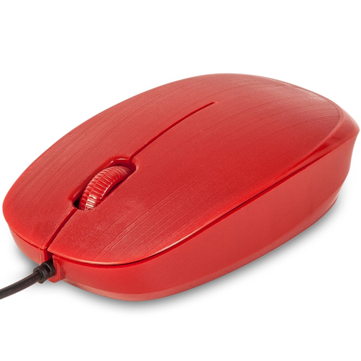 RATON CON CABLE NGS FLAMERED / OPTICO / 1000DPI / 2 BOTONES + SCROLL / ERGONOMICO / USB / ROJO