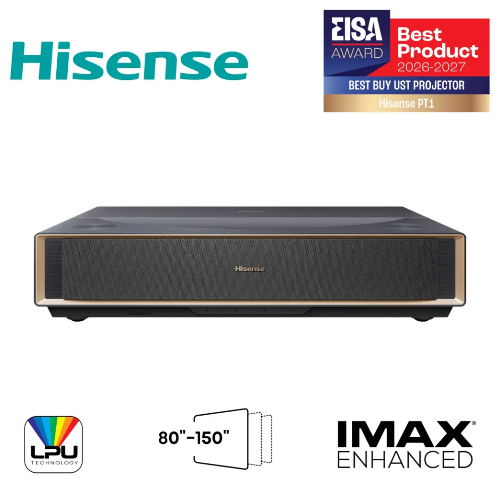 Hisense PT1 Proyector de alcance ultracorto UHD 4K (3840x2160) 3D Negro