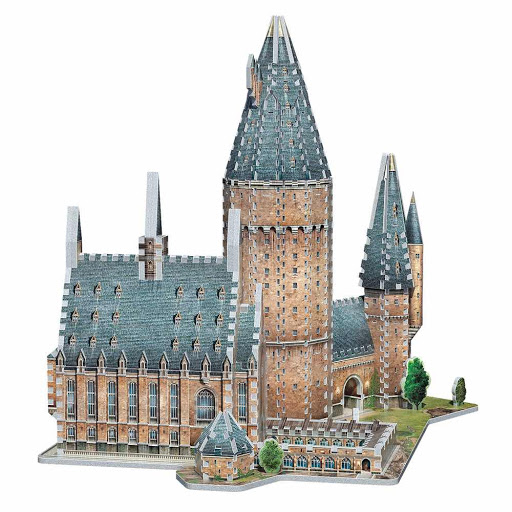 PUZZLE 3D WREBBIT HARRY POTTER GRAN SALON DE HOGWARTS 850 PIEZAS