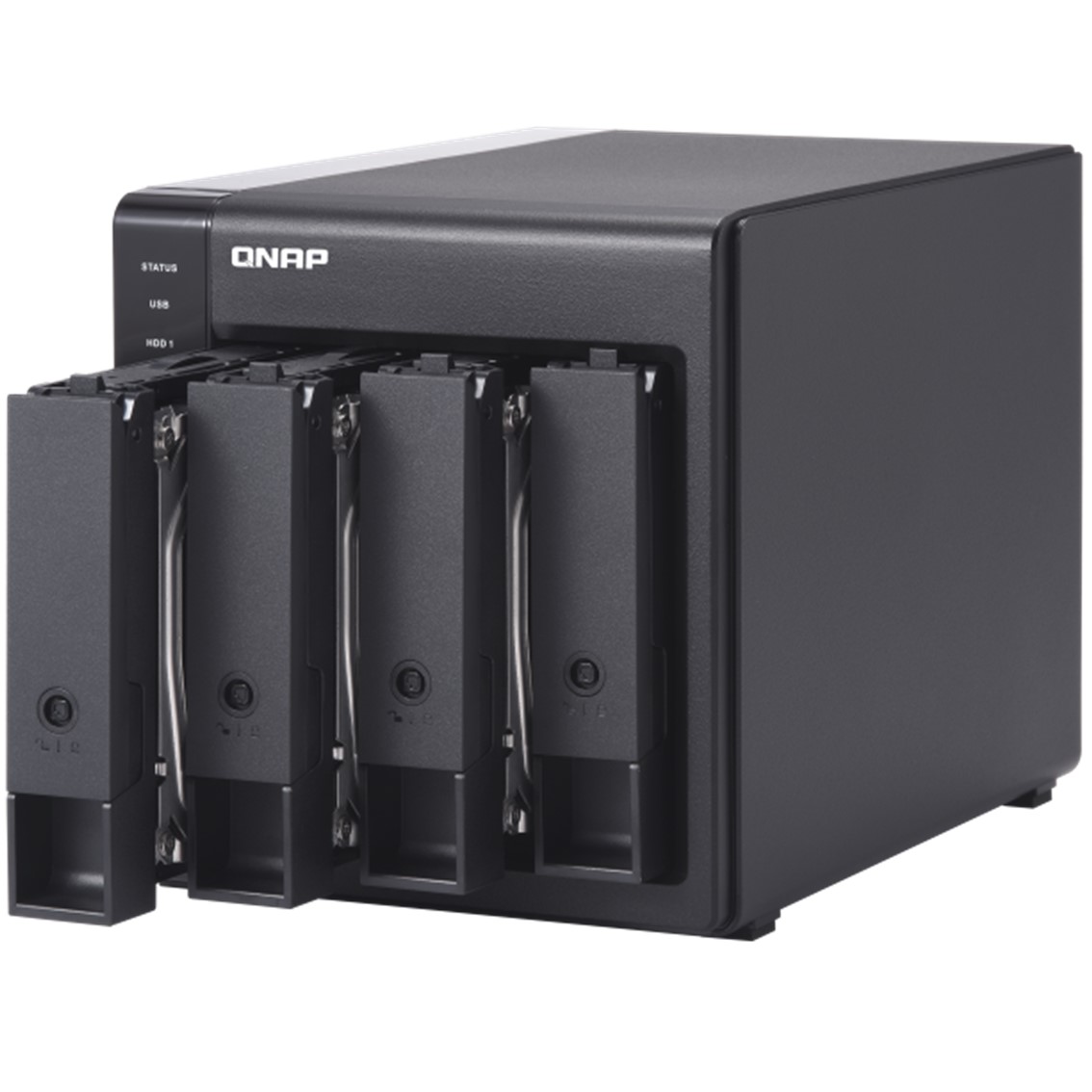CAJA DE EXPANSION DE RAID QNAP TR-004 USB 3.2 GEN 1 4 BAHIAS
