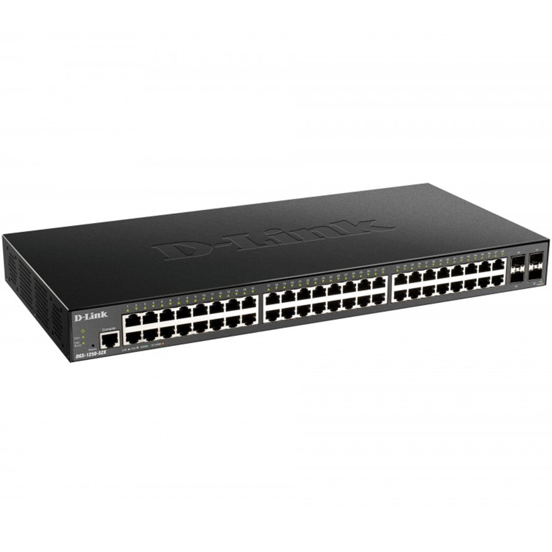 SWITCH D-LINK 52 PUERTOS GESTIONABLE 48 GIGABIT ETHERNET 10/100/1000 4 SFP L3 LITE