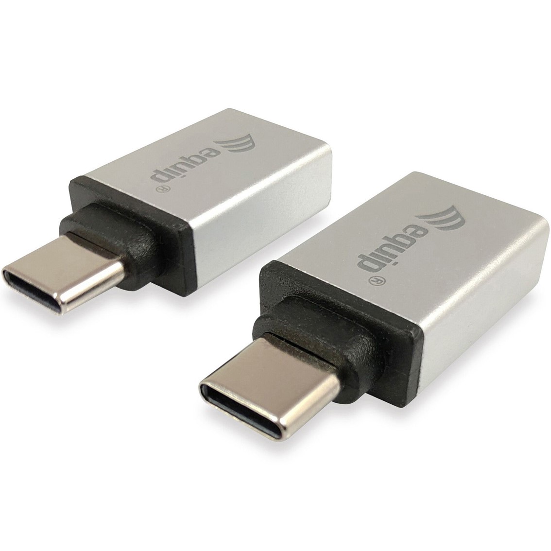 KIT DE ADAPTADORES EQUIP USB TIPO C A USB TIPO A MACHO-HEMBRA