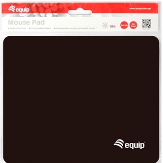 ALFOMBRILLA MOUSE PAD EQUIP LIFE COLOR NEGRO