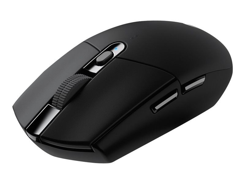 MOUSE RATON LOGITECH G305 LIGHTSPEED OPTICO WIRELESS INALAMBRICO 12000PPP 6 BOTONES NEGRO
