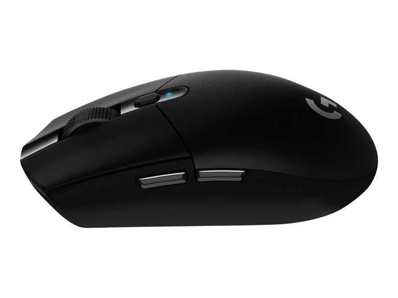MOUSE RATON LOGITECH G305 LIGHTSPEED OPTICO WIRELESS INALAMBRICO 12000PPP 6 BOTONES NEGRO