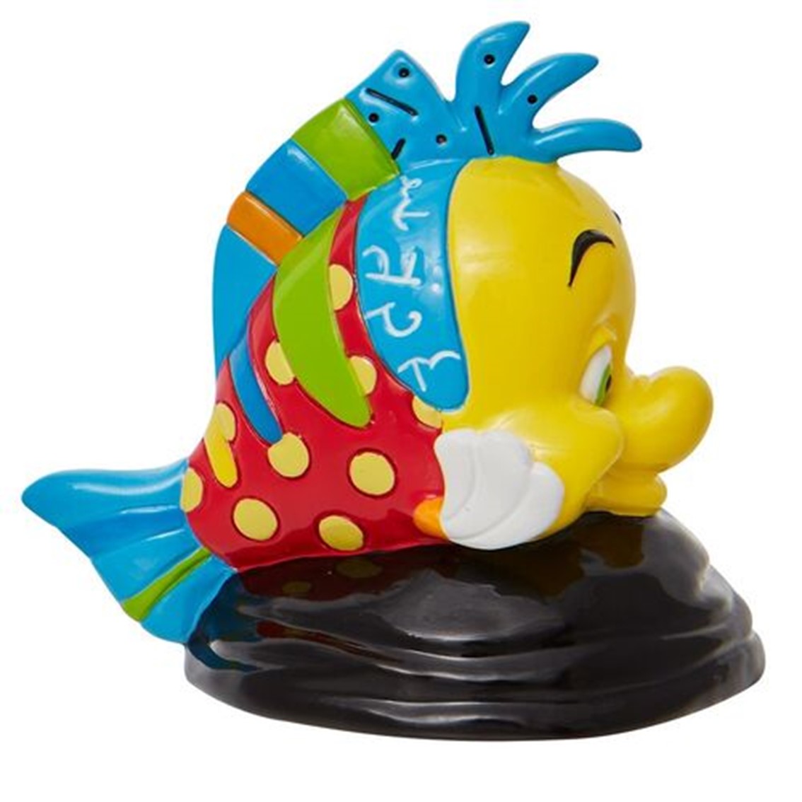 FIGURA ENESCO DISNEY LA SIRENITA FLOUNDER ESTILO BRITTO