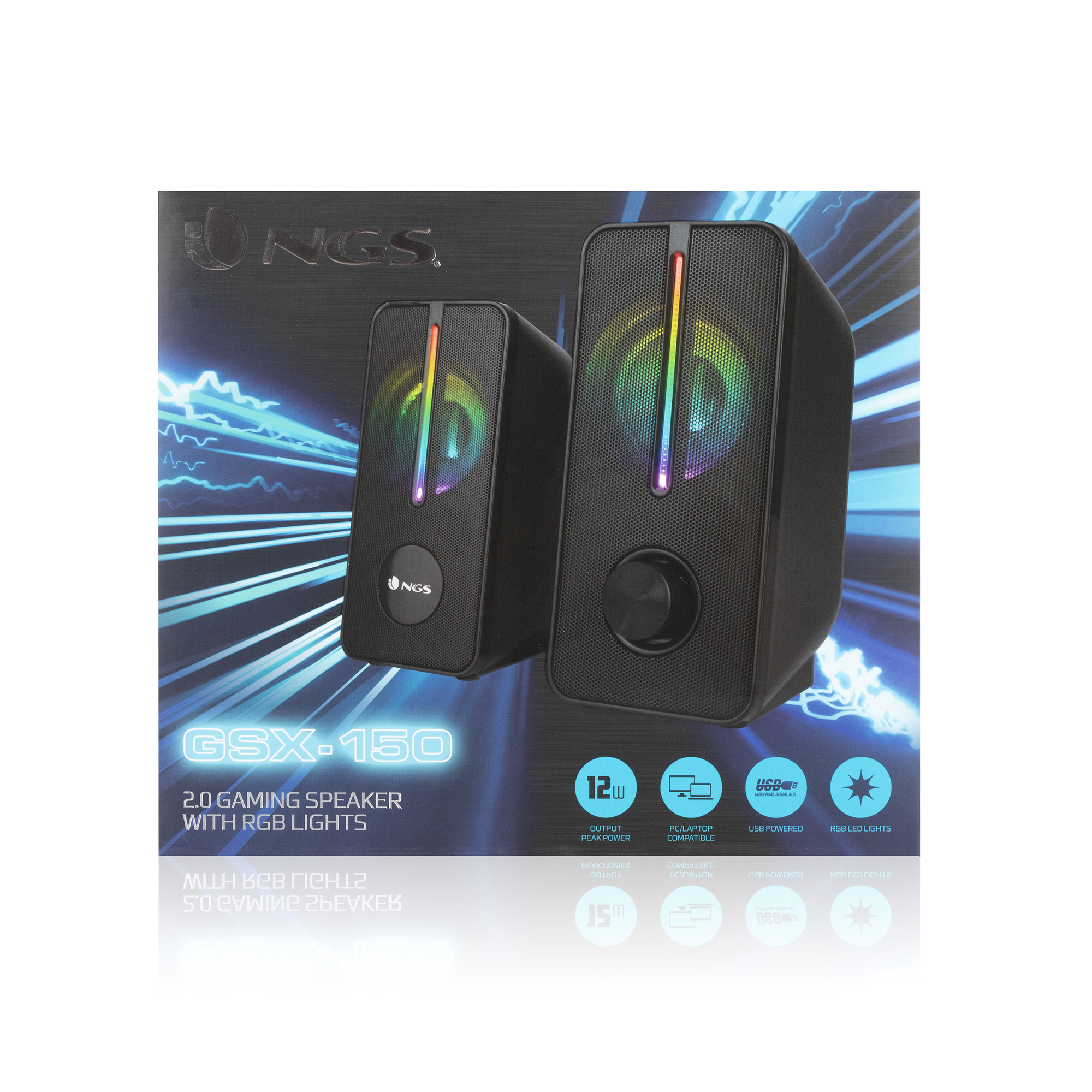 ALTAVOCES 2.0 NGS GSX-150 NEGRO