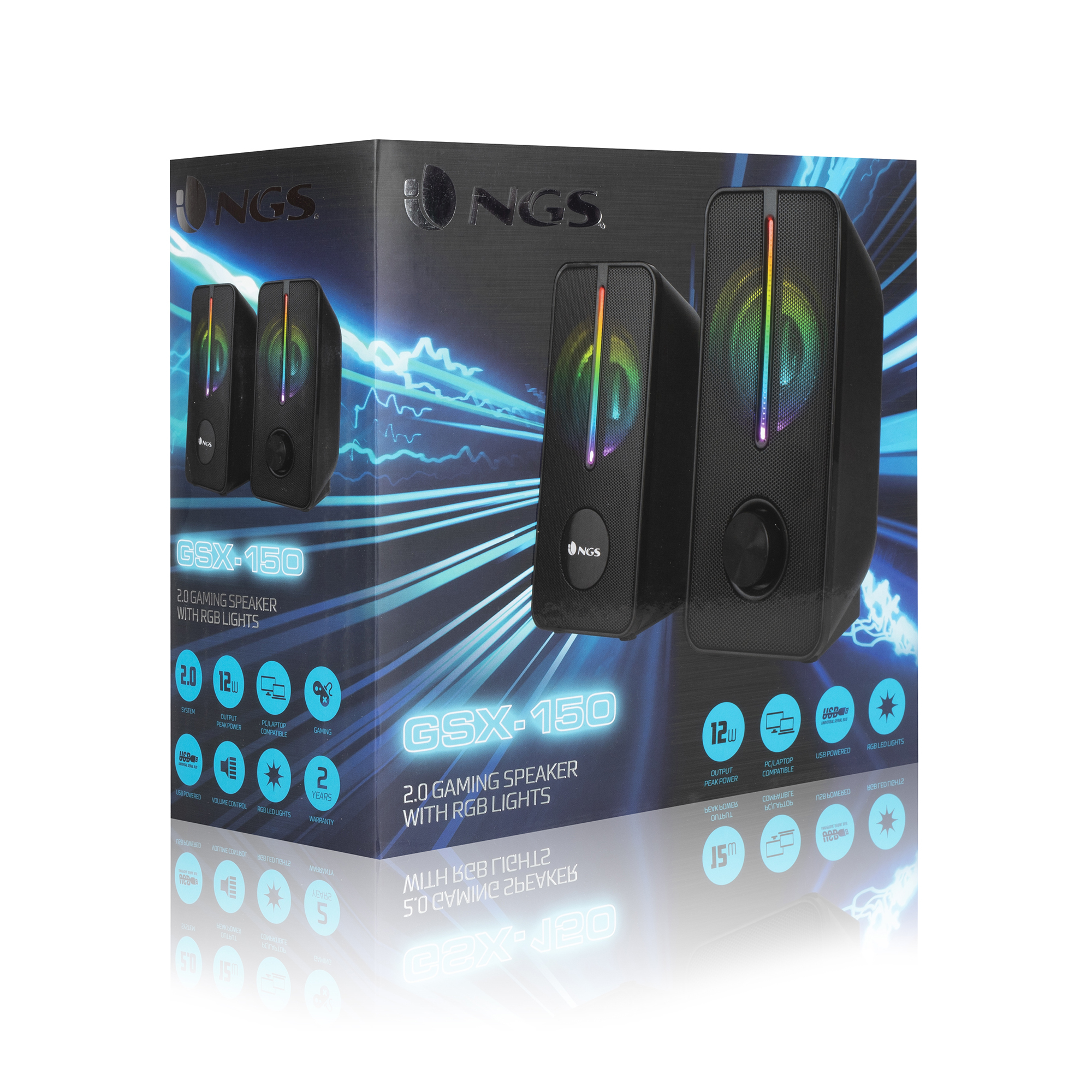ALTAVOCES 2.0 NGS GSX-150 NEGRO