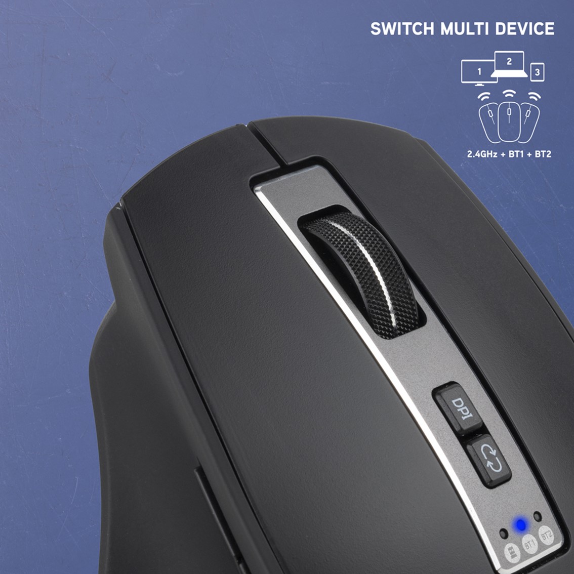 RATON MULTIDISPOSITIVO INALAMBRICO RECARGABLE NGS BLUR-RB