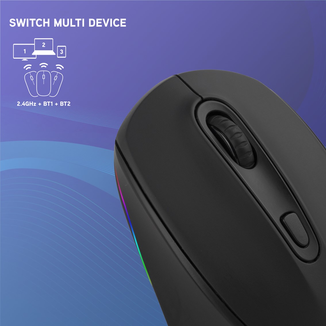RATON MULTIDISPOSITIVO INALAMBRICO RECARGABLE NGS SMOG-RB