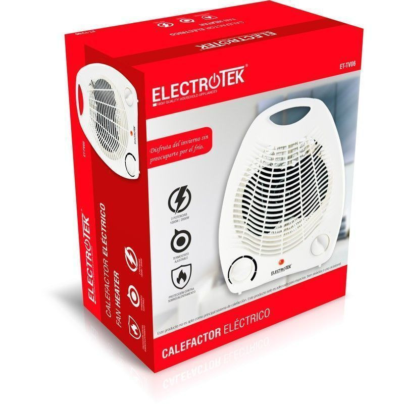 TERMOVENTILADOR ELECTRICO THULOS ET-TV06 1000W/2000W