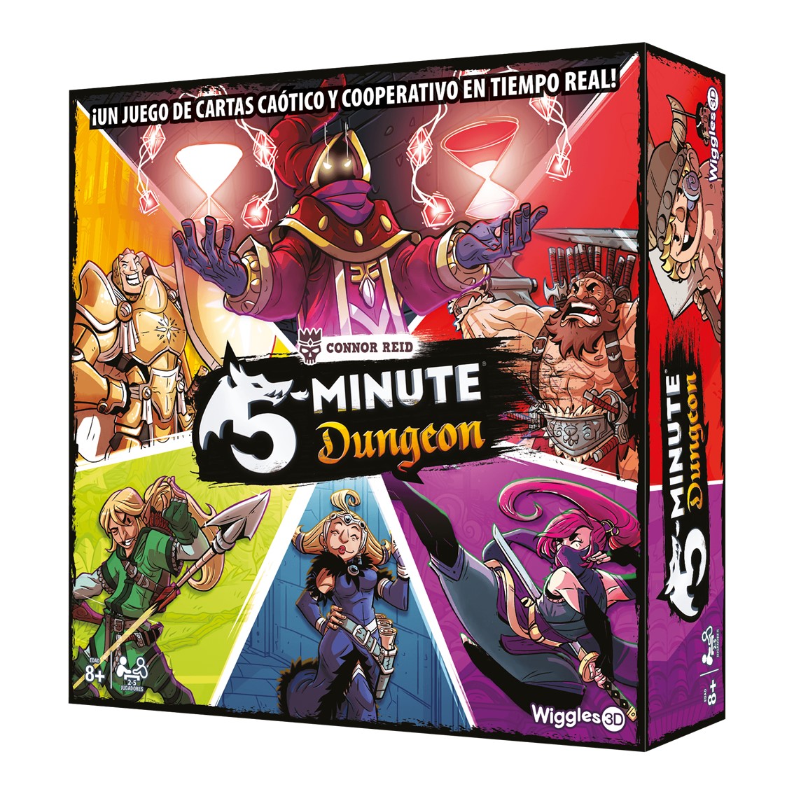 JUEGO DE MESA 5 MINUTE DUNGEON EDAD RECOMENDADA 8 AÑOS