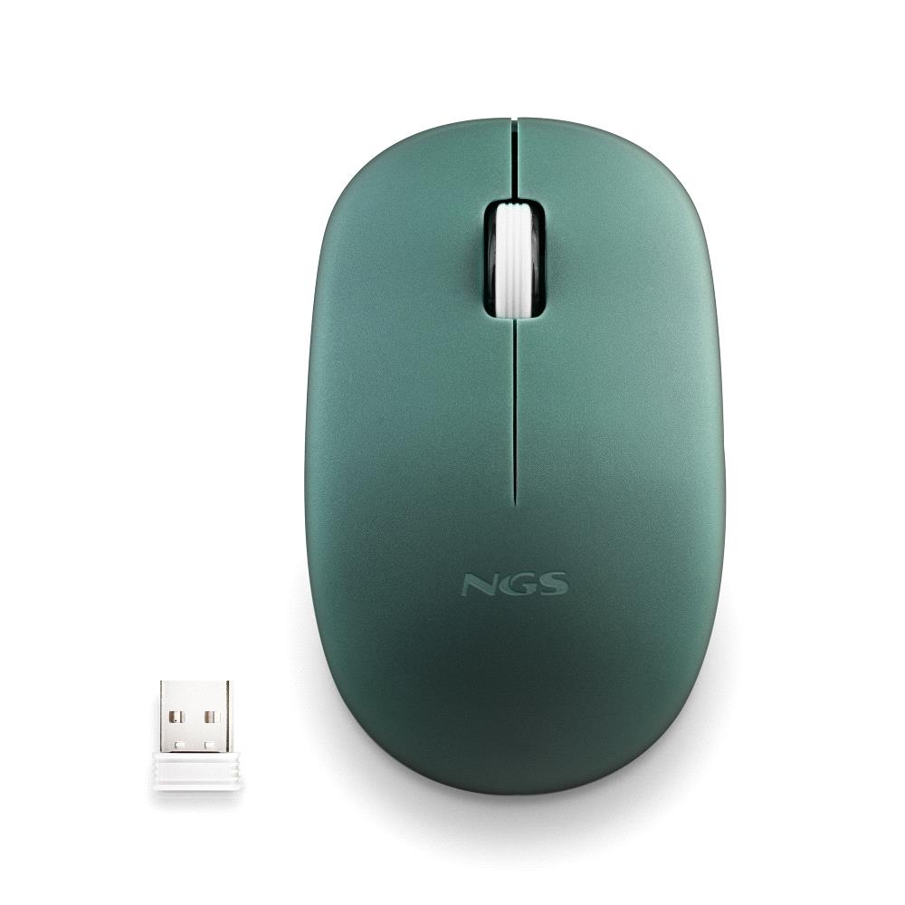 RATON INALAMBRICO NGS FOG PRO GREEN