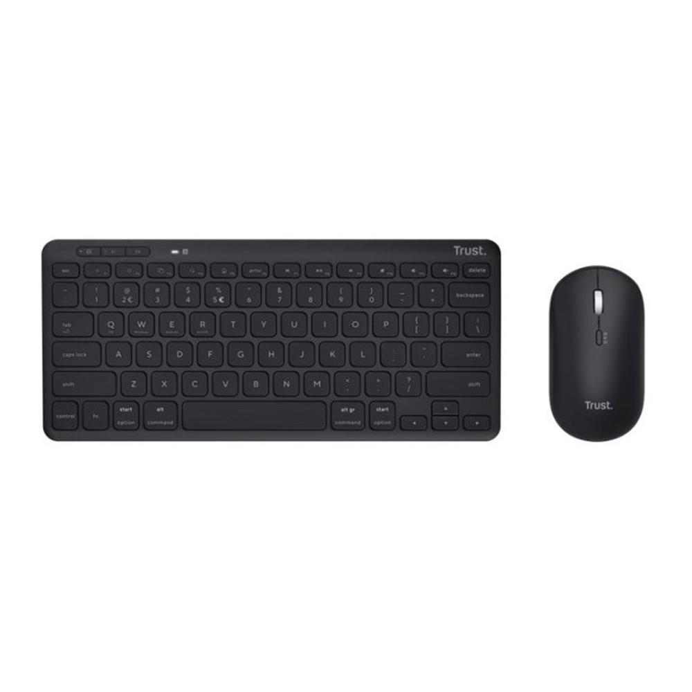 TECLADO + RATON TRUST LYRA INALAMBRICO MULTIDISPOSITIVO