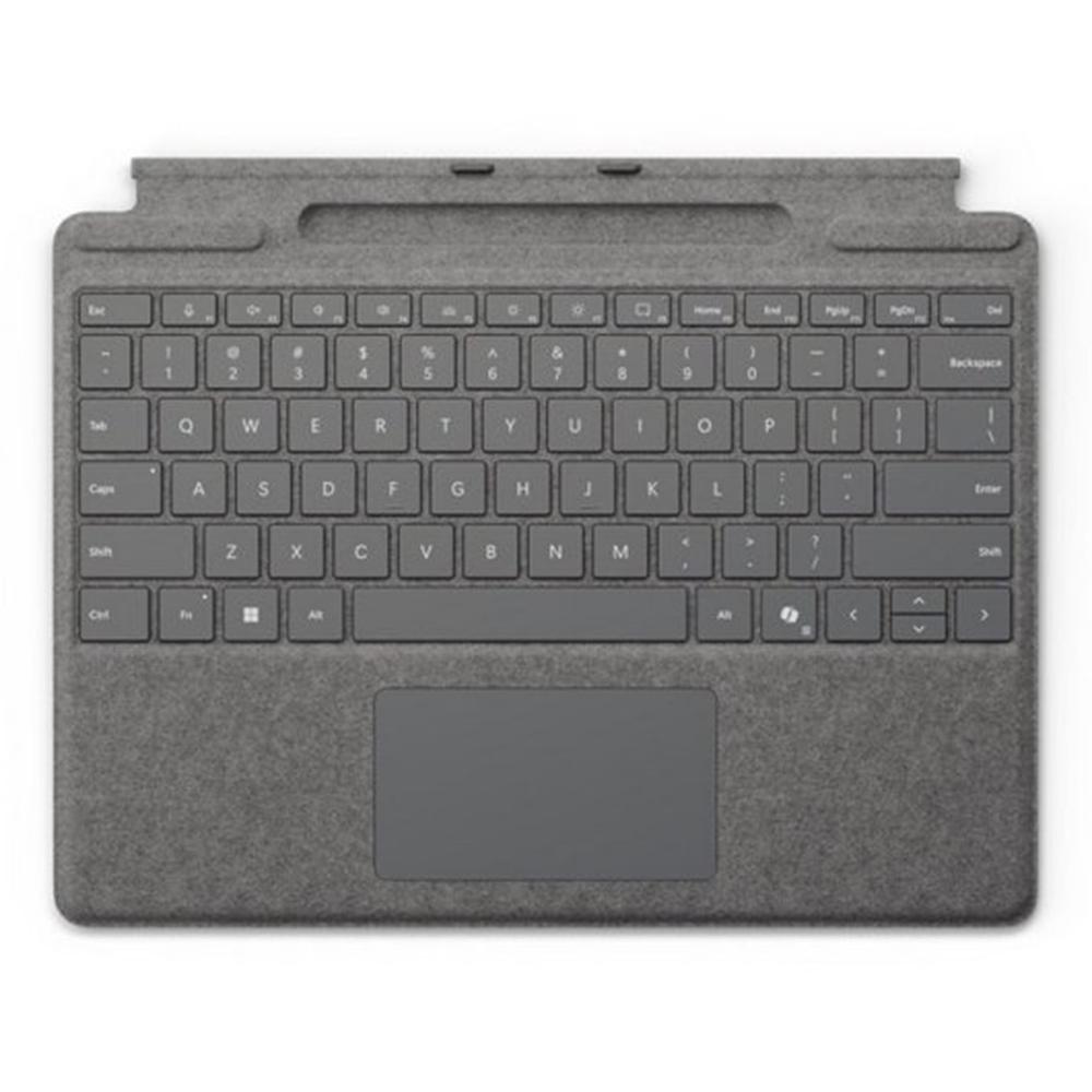 TECLADO MICROSOFT SURFACE PRO TYPE COVER + PEN PLATINO