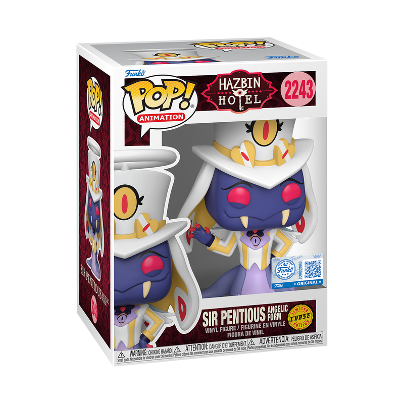FUNKO POP ANIMATION HAZBIN HOTEL SIR PENTIOUS W/CHASE