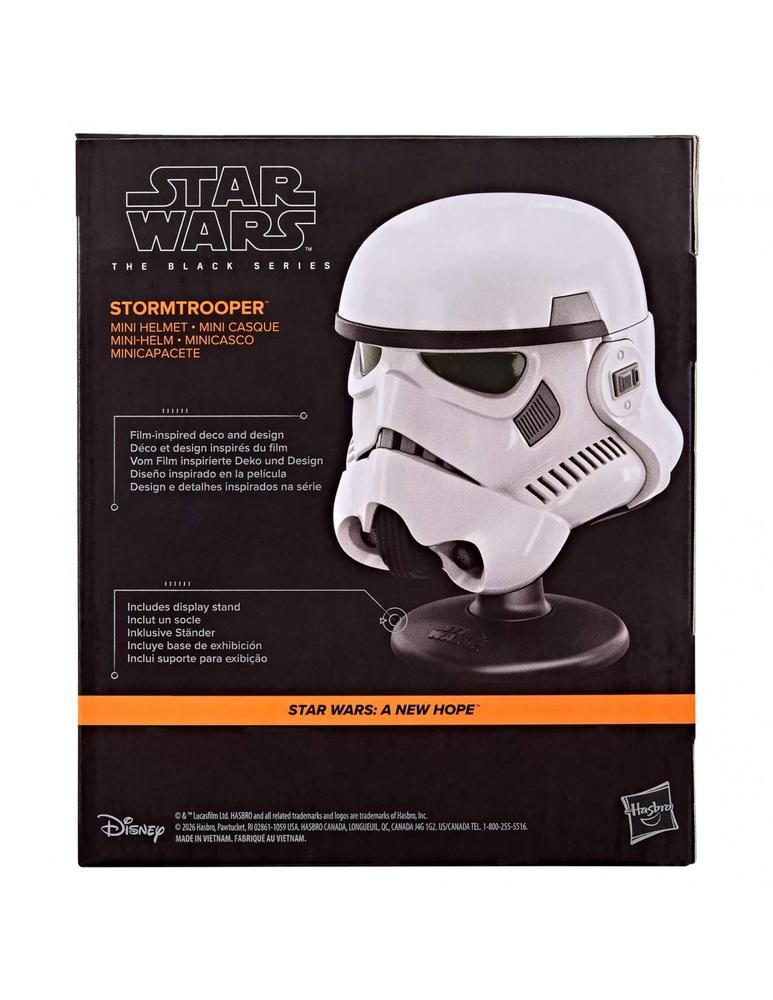 MINI CASCO HASBRO STAR WARS THE BLACK SERIES STORMTROOPER