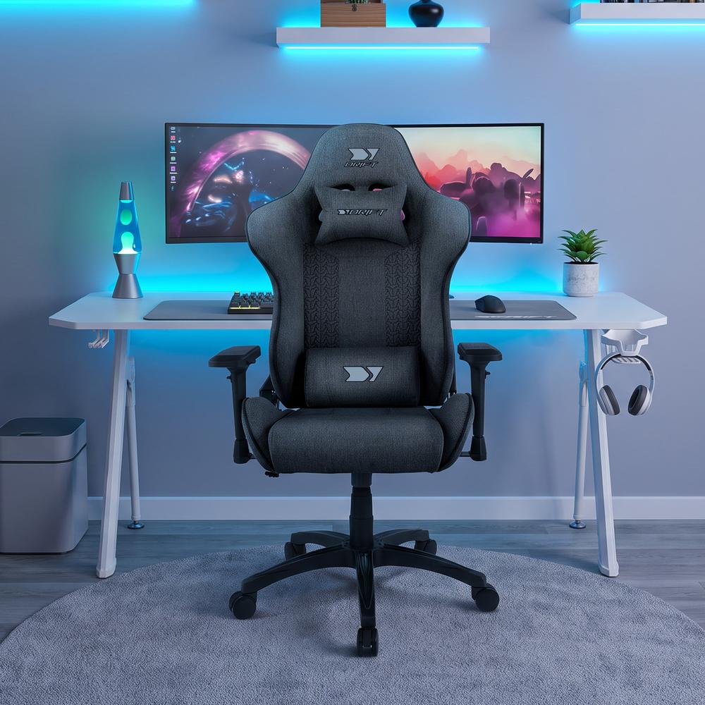 SILLA GAMING DRIFT DR190 GRIS OSCURO