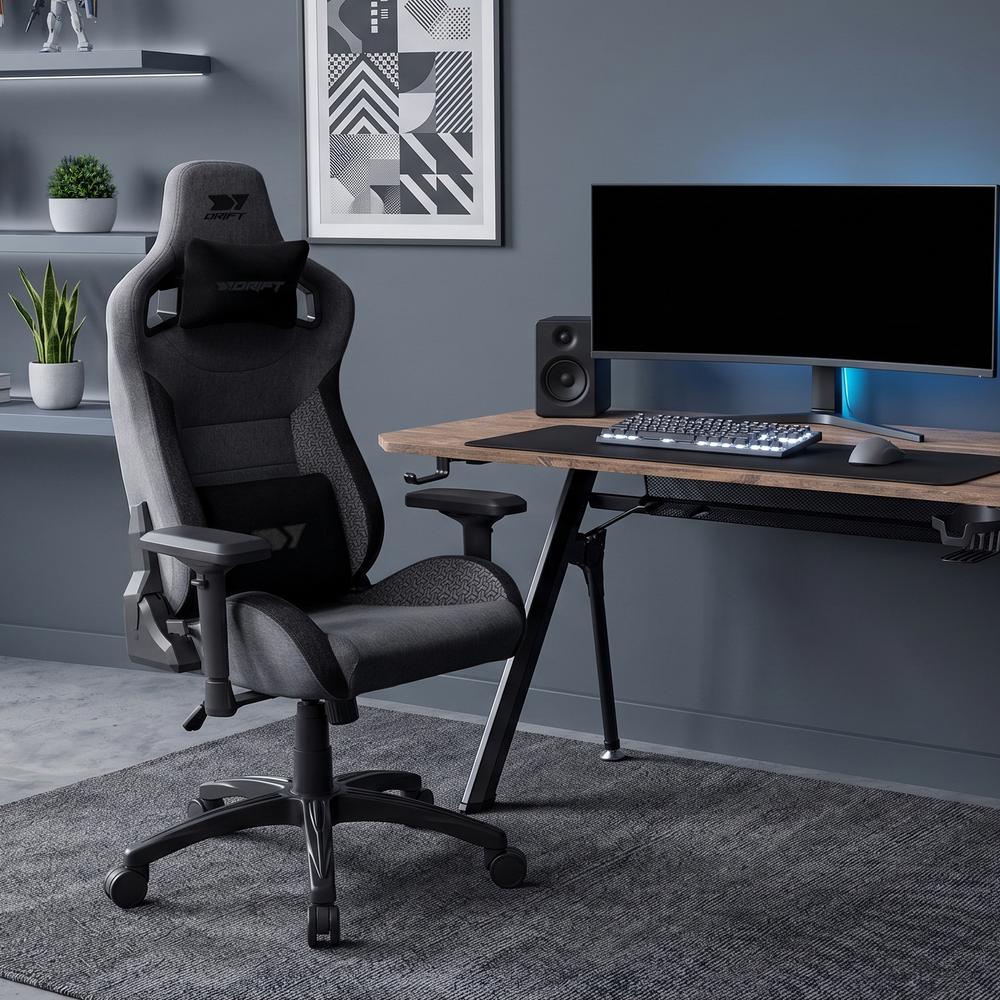 SILLA GAMING DRIFT DR220 GRIS OSCURO