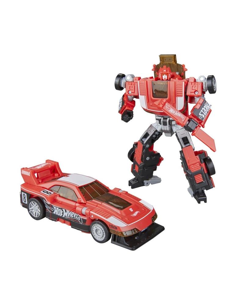 FIGURA HASBRO TRANSFORMERS X HOT WHEELS GT-SCORCHER