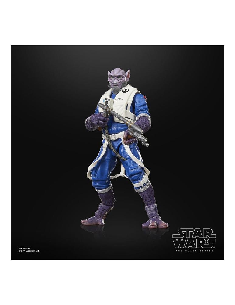 FIGURA HASBRO STAR WARS THE BLACK SERIES THE MANDALORIAN AND GROGU ZEB ORRELIOS (NEW REPUBLIC PILOT)