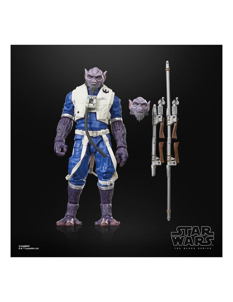 FIGURA HASBRO STAR WARS THE BLACK SERIES THE MANDALORIAN AND GROGU ZEB ORRELIOS (NEW REPUBLIC PILOT)
