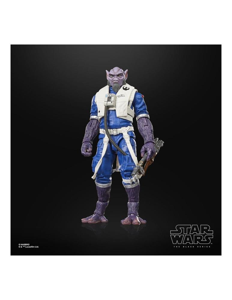 FIGURA HASBRO STAR WARS THE BLACK SERIES THE MANDALORIAN AND GROGU ZEB ORRELIOS (NEW REPUBLIC PILOT)