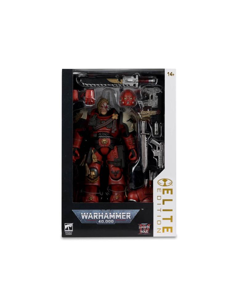 FIGURA MCFARLANE TOYS WARHAMMER 40K DAWN OF WAR 4 CAPTAIN CYRUS ELITE EDITION 18CM
