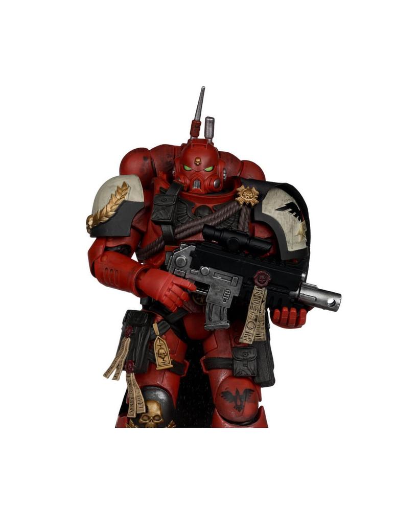 FIGURA MCFARLANE TOYS WARHAMMER 40K DAWN OF WAR 4 CAPTAIN CYRUS ELITE EDITION 18CM
