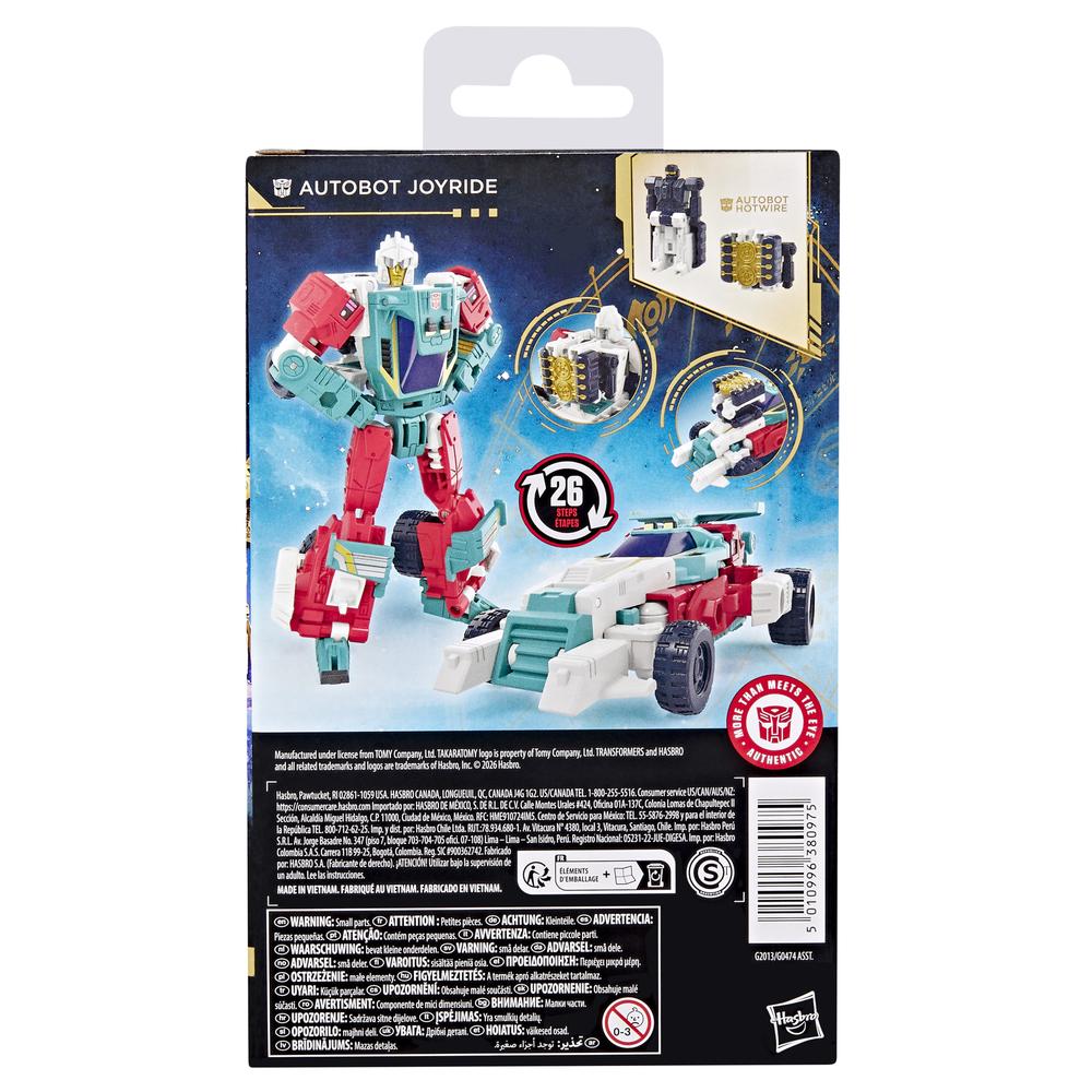 FIGURA HASBRO TRANSFORMERS AGE OF THE PRIMES AUTOBOT JOYRIDE
