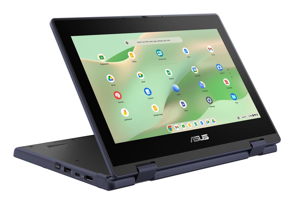 PORTATIL ASUS CHROMEBOOK CR11 FLIP CR1104FTA-NS0379 N150/ 4GB/ EMMC 64GB/ 11.6"/ CHROME OS