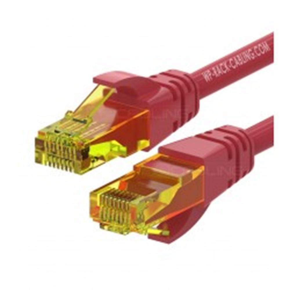 CABLE DE RED WP LATIGUILLO RJ45 U/UTP CAT.6A 3M ROJO