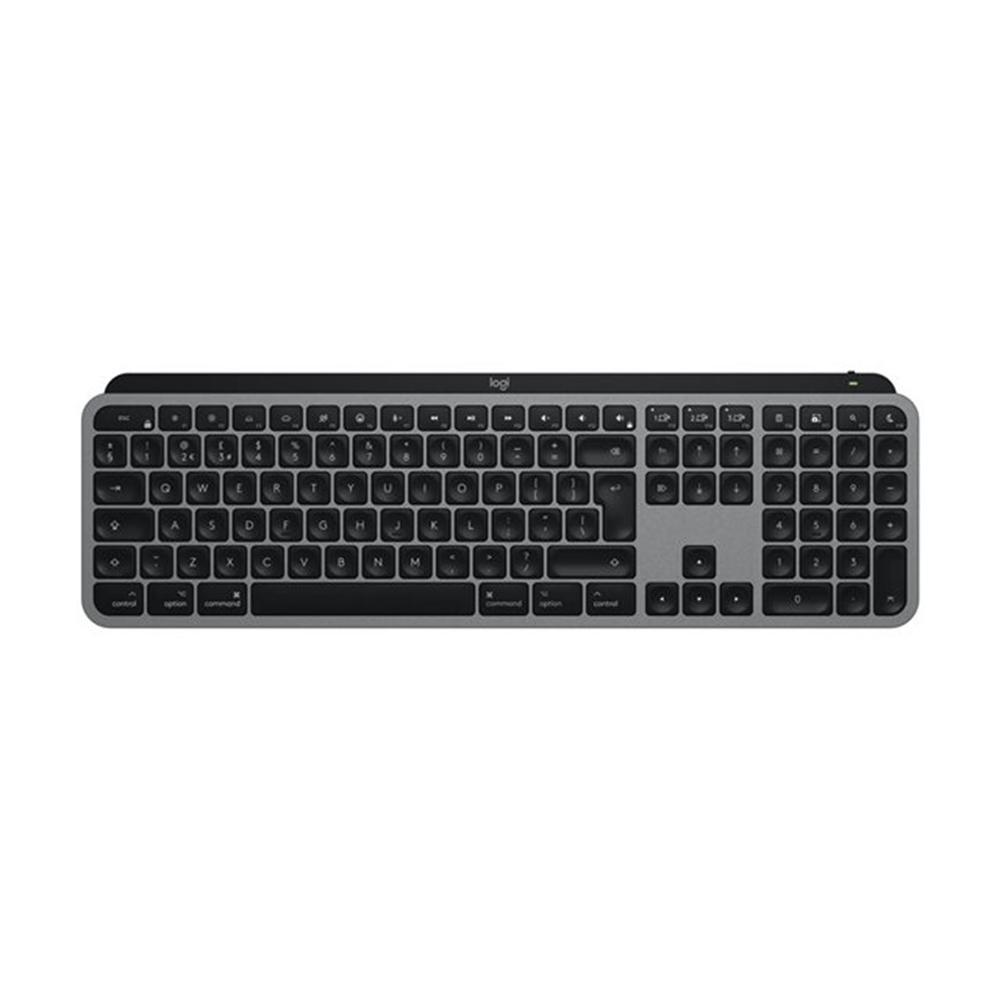 TECLADO LOGITECH MX KEYS S FOR MAC INALAMBRICO GRIS